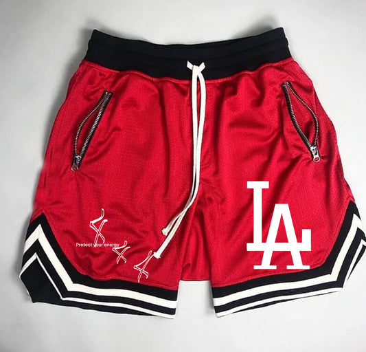 444 Red Shorts